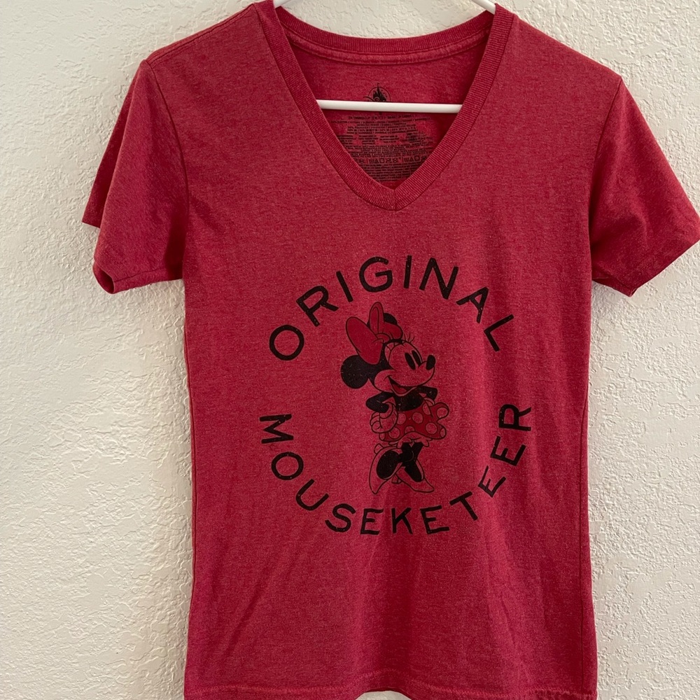 Disney Minnie Mouse Original Mouseketeer v neck